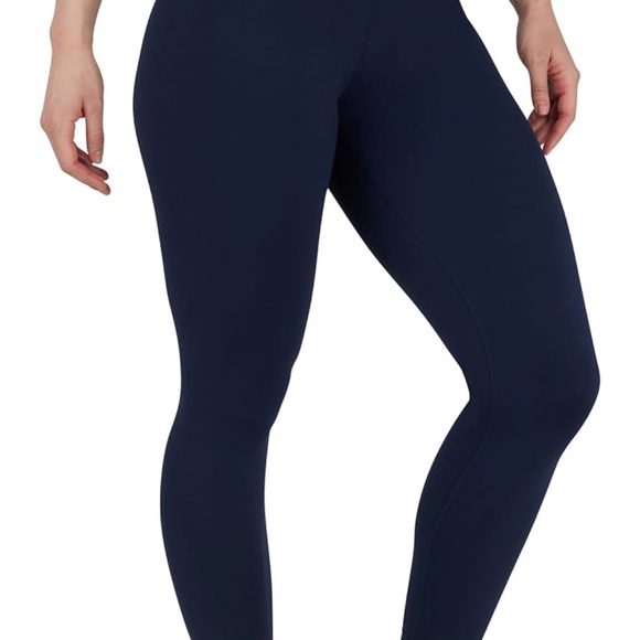 90 Degree Reflex Navy Blue 7/8 Leggings - Picture 2 of 5